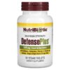 NutriBiotic DefensePlus Maximum Strength 250 mg 90 Vegan Tablets 728177010157
