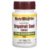 NutriBiotic Grapefruit Seed Extract 125 mg 100 Tablets 728177010133