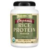 NutriBiotic Organic Rice Protein Powder Plain 1 lb 5.16 oz (600 g) 728177030001