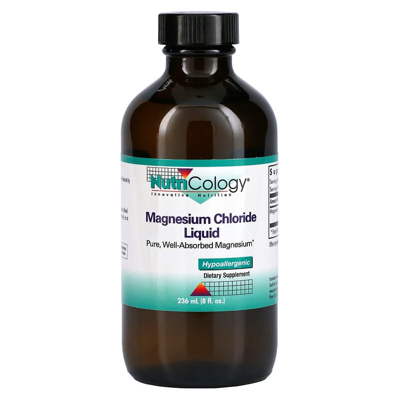 Nutricology Magnesium Chloride Liquid 8 fl oz (236 ml) 713947503205