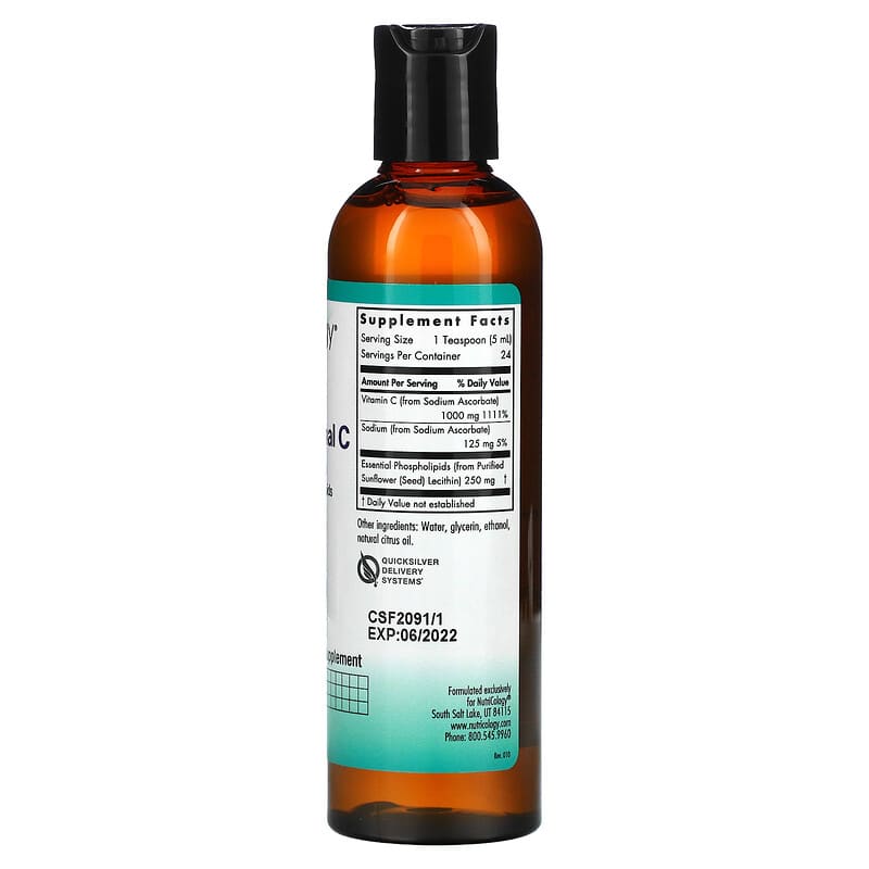 Nutricology, Micro Liposomal C, 4 fl oz (120 ml) 713947567702