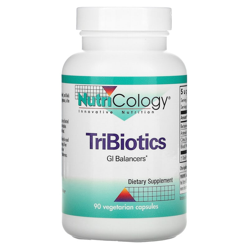 Nutricology TriBiotics 90 Vegetarian Capsules 713947510203