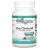 Nutricology Zinc Citrate 50 60 Vegetarian Capsules 713947502901