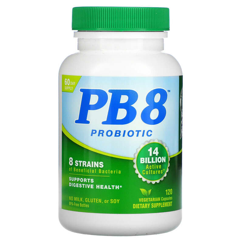 Nutrition Now PB 8 Probiotic 120 Vegetarian Capsules 27917003573