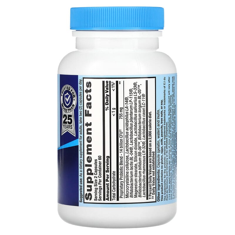 Nutrition Now, PB 8 Probiotic, 14 Billion, 120 Capsules 27917001128