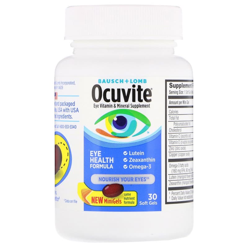 Ocuvite, Eye Health Formula, 30 Soft Gels 324208465356