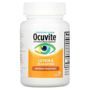 Ocuvite, Lutein & Zeaxanthin, 36 Capsules 324208403198