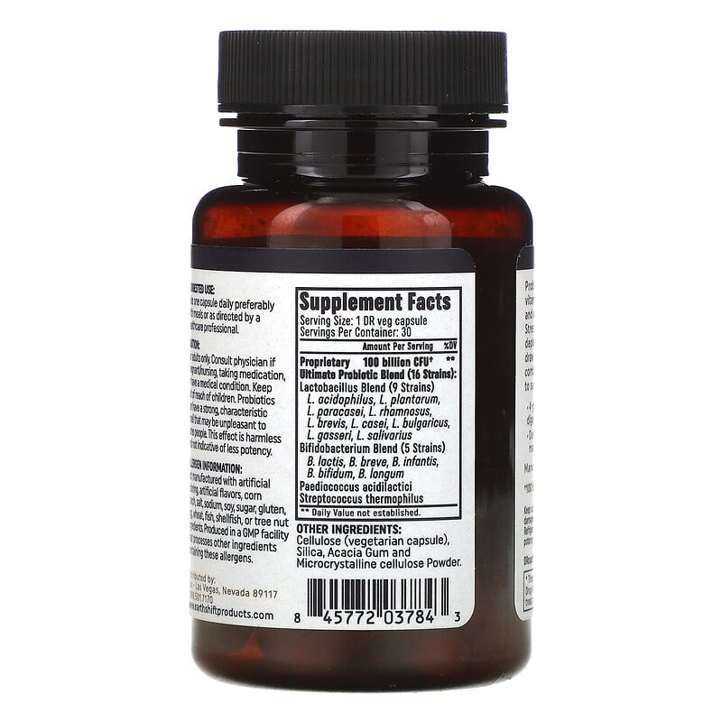 Ojio, Probiotics , 100 Billion , 30 Delayed Release Capsules 845772037843