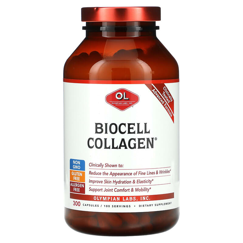 Olympian Labs Inc. BioCell Collagen 300 Capsules 710013030498