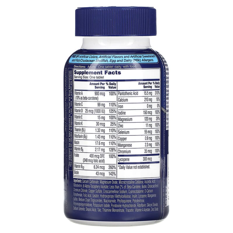 One-A-Day, Men's Complete Multivitamin, 200 Tablets 16500080145
