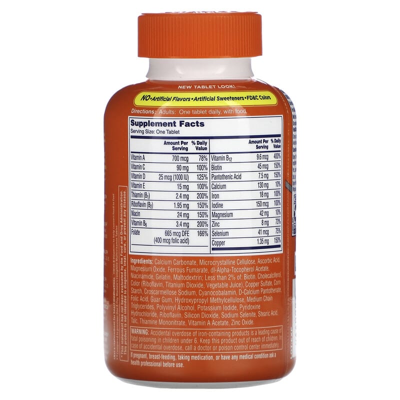 One-A-Day, One A Day, Women's Complete Multivitamin, 200 Tablets 16500595816