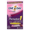 One-A-Day Prenatal 1 with Folic Acid DHA & Iron Multivitamin/Multimineral Supplement 30 Softgels 16500558170