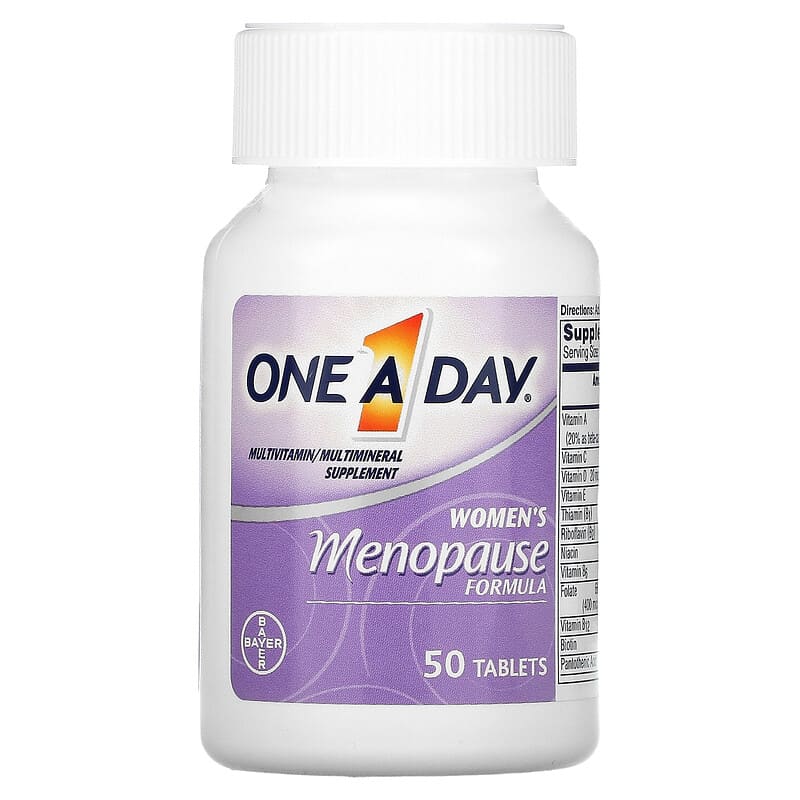 One-A-Day, Women's Menopause Formula, Multivitamin/Multimineral Supplement, 50 Tablets 16500541370