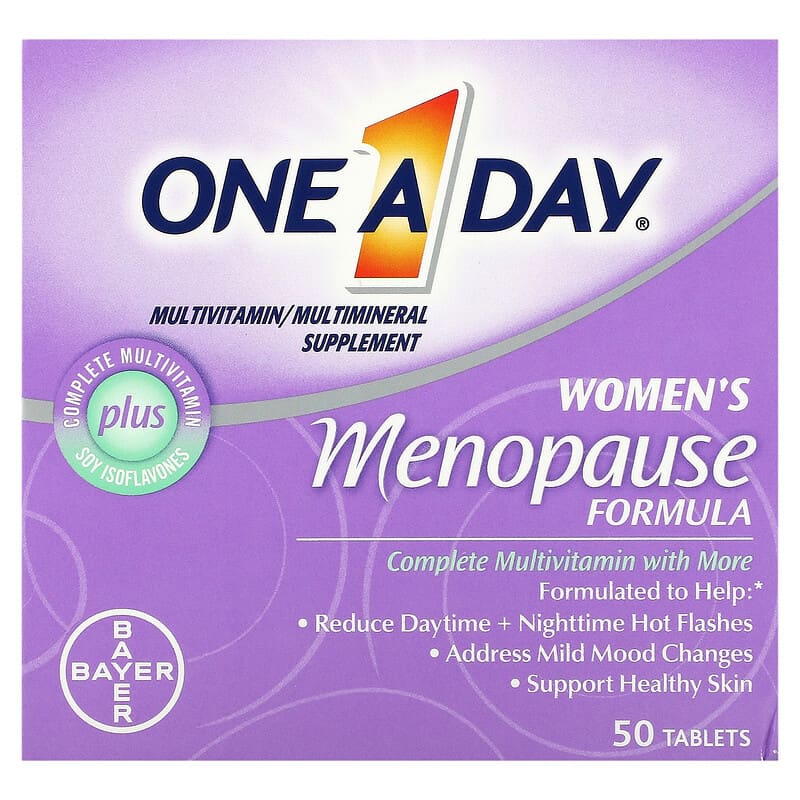 One-A-Day Women's Menopause Formula Multivitamin/Multimineral Supplement 50 Tablets 16500541370