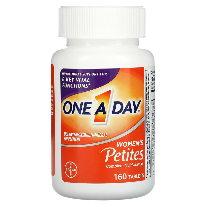 One-A-Day, Women's Petites Complete Multivitamin, 160 Tablets 16500545897