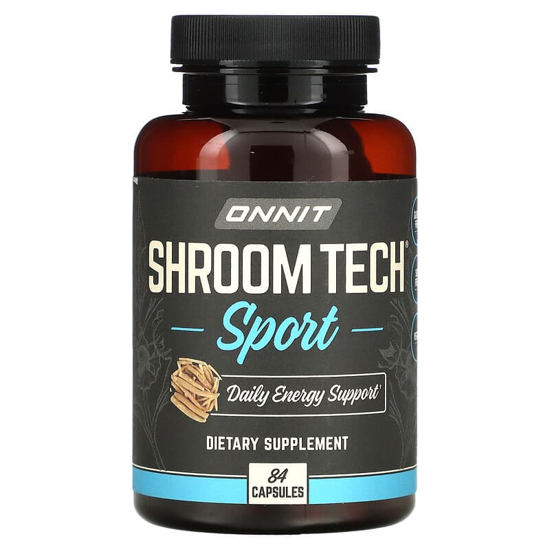 Onnit Shroom Tech Sport Daily Energy Support 84 Capsules 819444015071