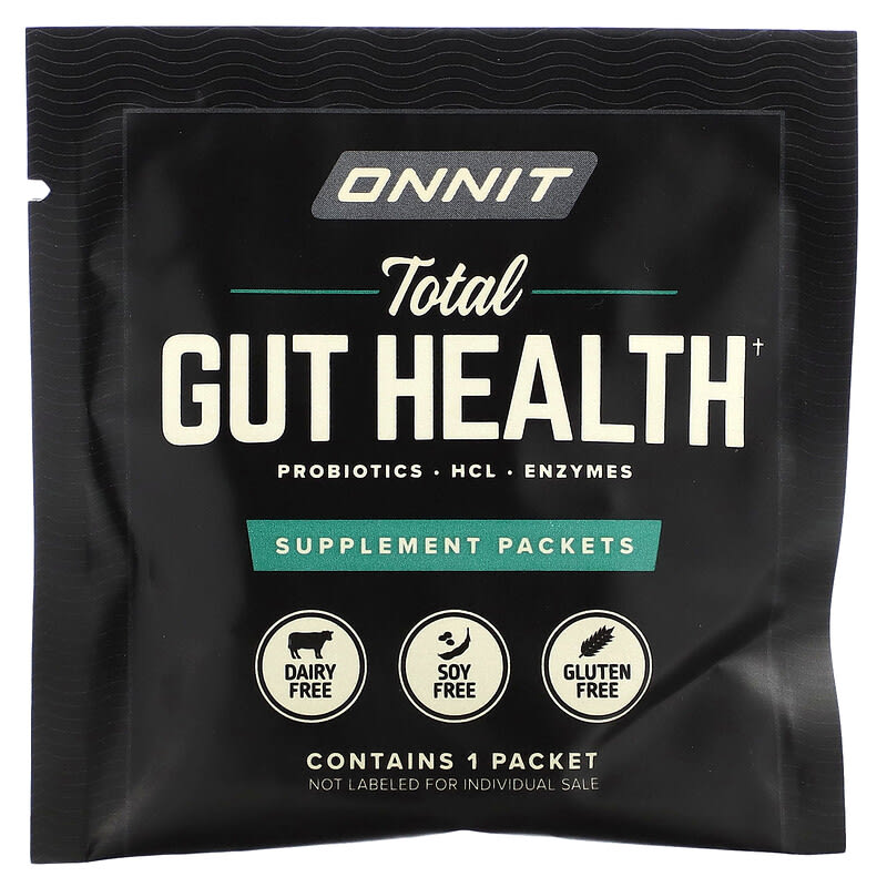 Onnit, Total Gut Health, Supplement Packets, 15 Packets 819444014418