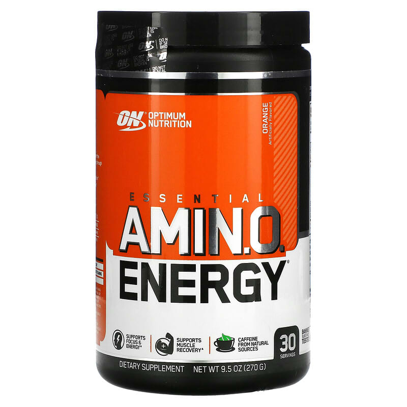 Optimum Nutrition ESSENTIAL AMIN.O. ENERGY Orange  9.5 oz (270 g) 748927025255