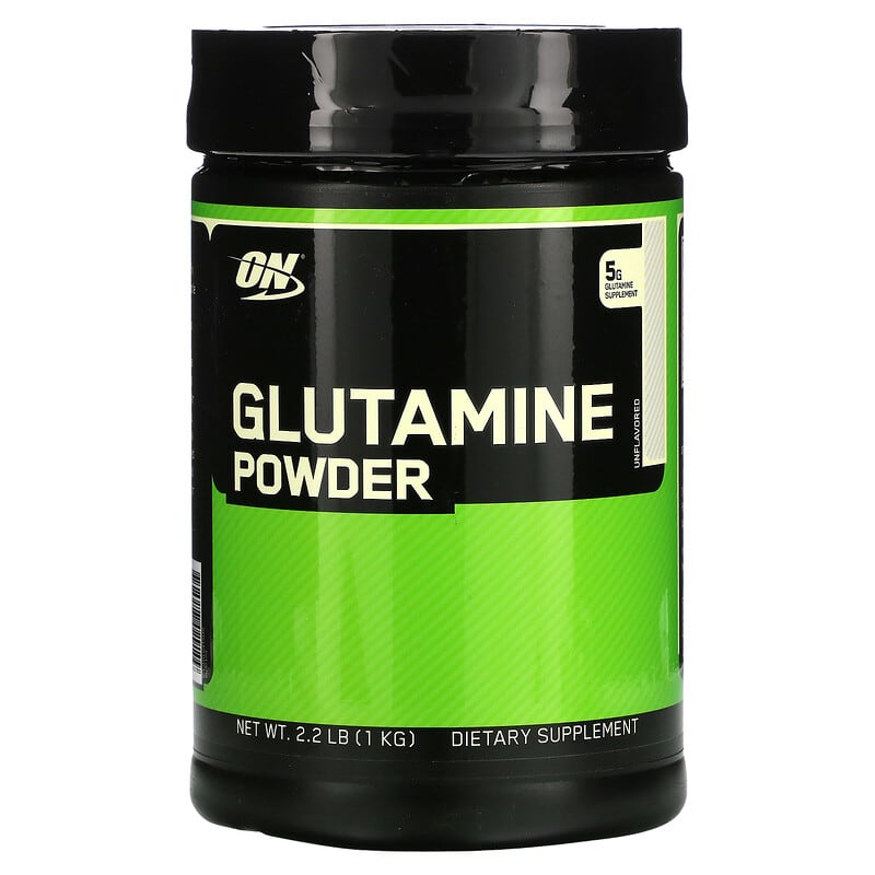 Optimum Nutrition Glutamine Powder Unflavored 2.2 lbs (1 kg) 748927029109