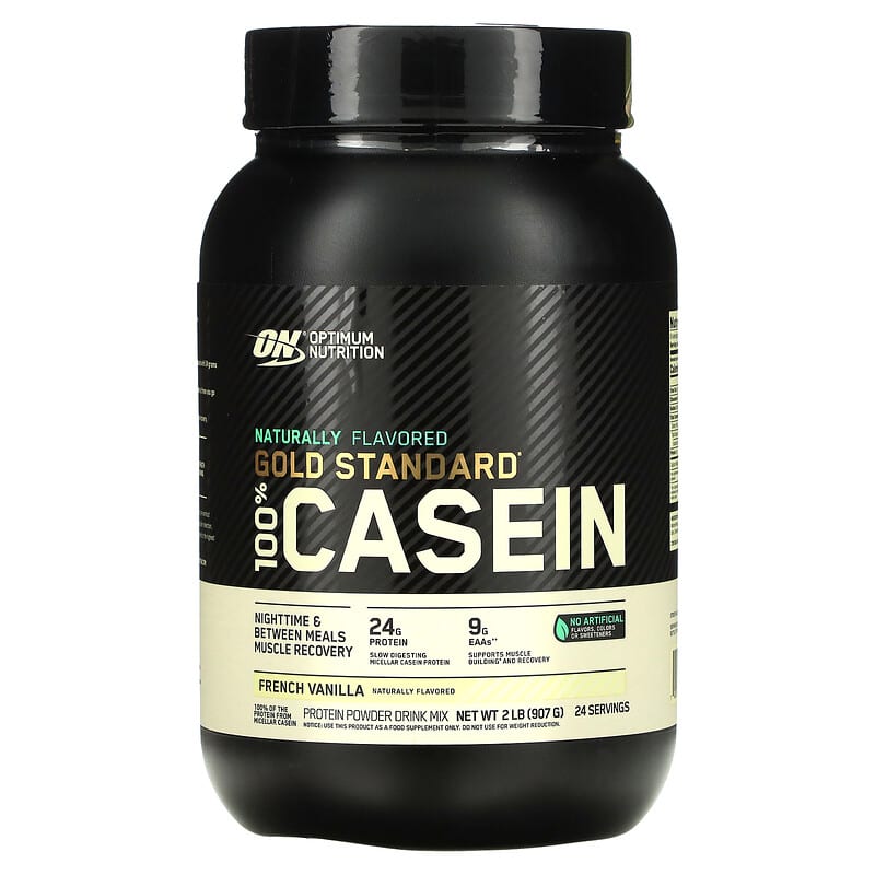 Optimum Nutrition Gold Standard 100% Casein French Vanilla 2 lbs (907 g) 748927024272
