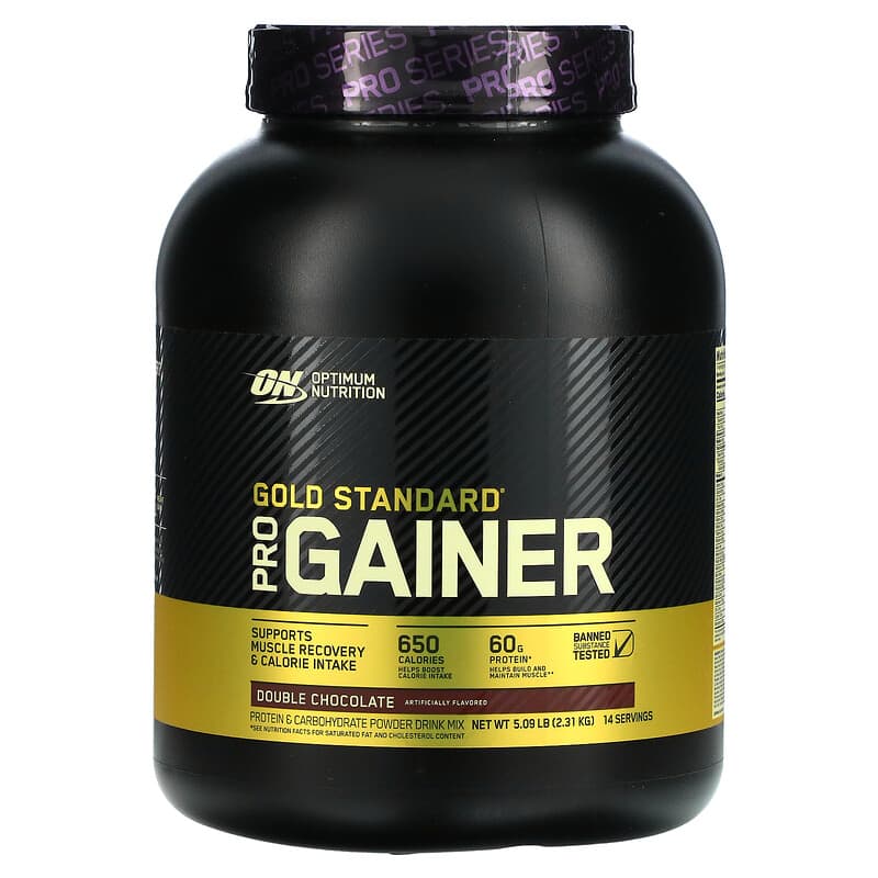 Optimum Nutrition Gold Standard Pro Gainer Double Chocolate 5.09 lb (2.31 kg) 748927029710