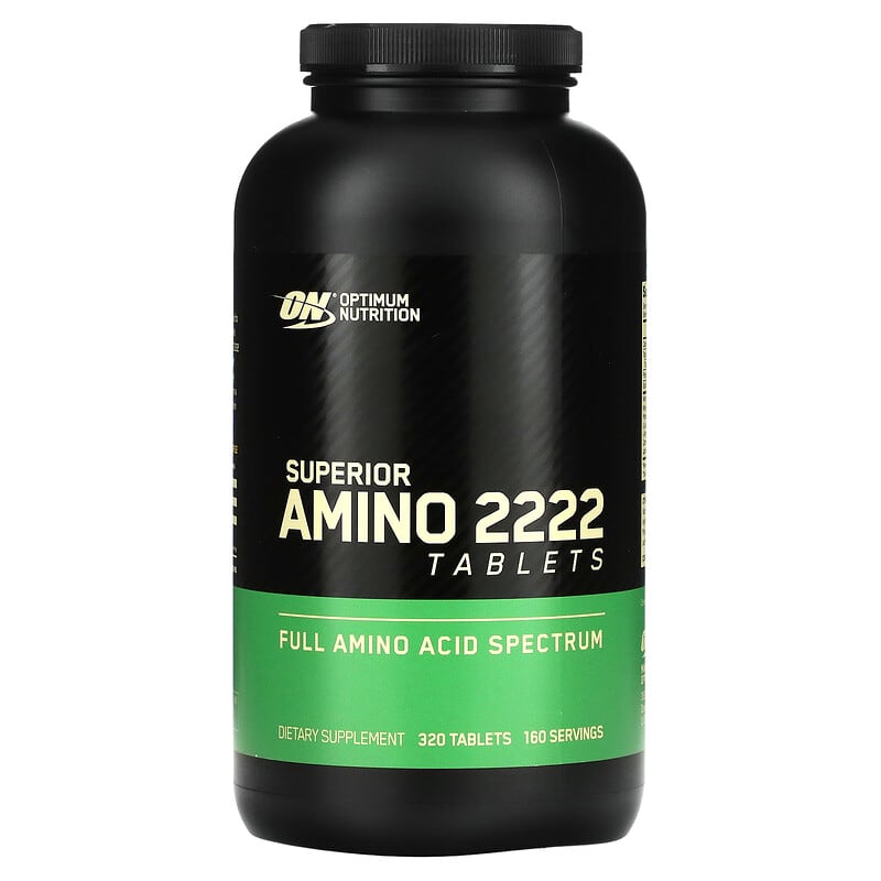 Optimum Nutrition Superior Amino 2222 320 Tablets 748927026467
