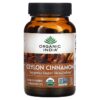 Organic India Ceylon Cinnamon 90 Vegetarian Caps 801541512584