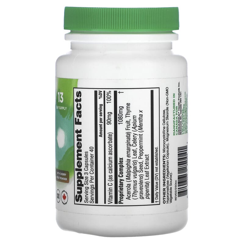 Organika, Goutrin, With Cherry Fruit Powder, 120 Vegetarian Capsules 620365250041