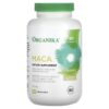 Organika MACA 750 mg 180 Vegetarian Capsules 620365250607