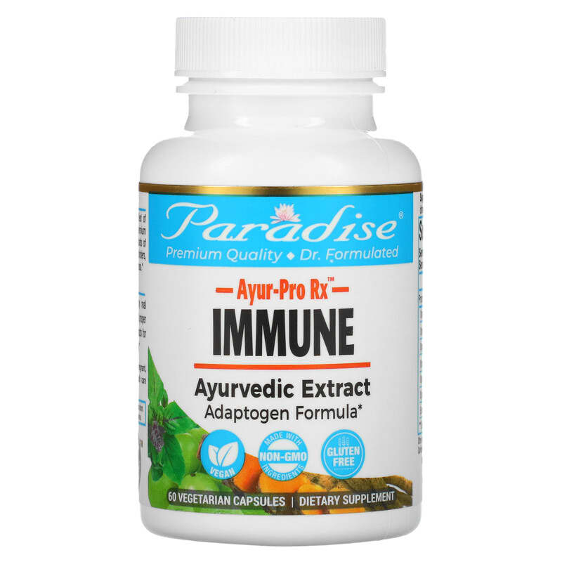 Paradise Herbs, AYUR-Pro Rx, Immune, 60 Vegetarian Capsules 601944778965
