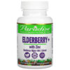 Paradise Herbs Earth's Blend Elderberry+ with Zinc 60 Vegetarian Capsules 601944778903