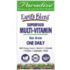 Paradise Herbs Earth's Blend One Daily Superfood Multi-Vitamin No Iron 30 Vegetarian Capsules 601944778262