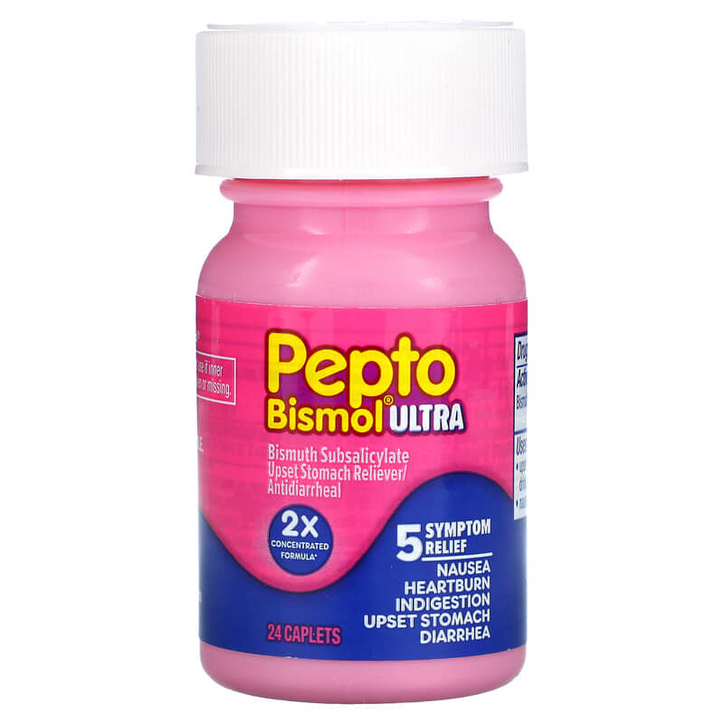 Pepto Bismol, Pepto Bismol Ultra, 24 Caplets 301490001288
