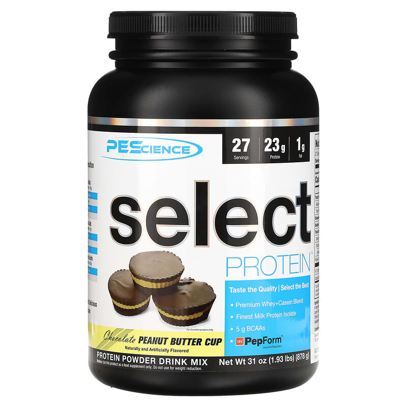 PEScience Select Protein Protein Powder Drink Mix Chocolate Peanut Butter Cup 1.93 lbs (878 g) 40232199127