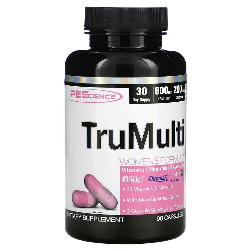 PEScience TruMulti Women's Formula 90 Capsules 40232199813