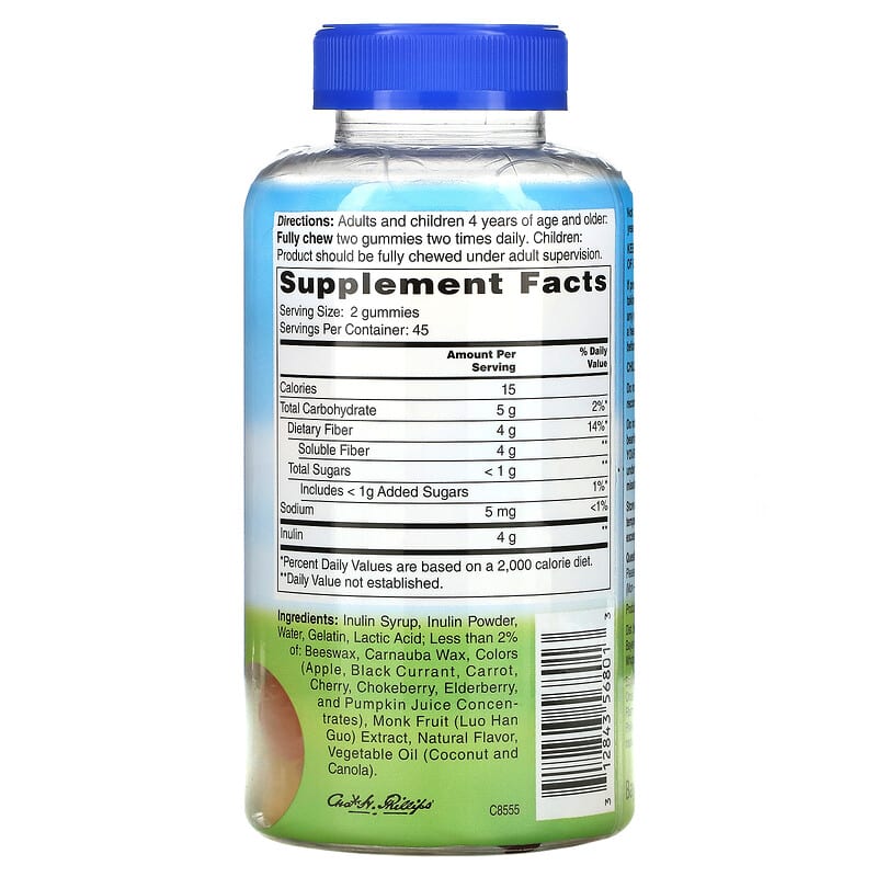 Phillips, Fiber Good Gummies, Assorted Flavors, 90 Gummies 312843568013