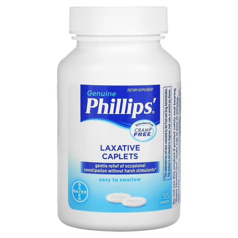 Phillips, Laxative Caplets, 55 Caplets 312843520820