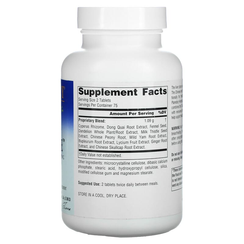 Planetary Herbals, Bupleurum Liver Cleanse, 272 mg, 150 Tablets 21078100645