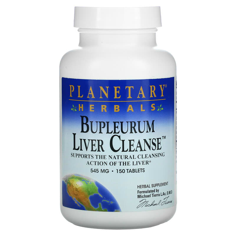 Planetary Herbals Bupleurum Liver Cleanse 272 mg 150 Tablets 21078100645