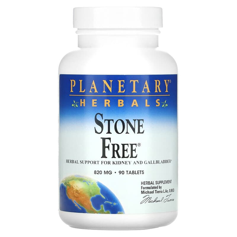 Planetary Herbals Stone Free 820 mg 90 Tablets 21078100317