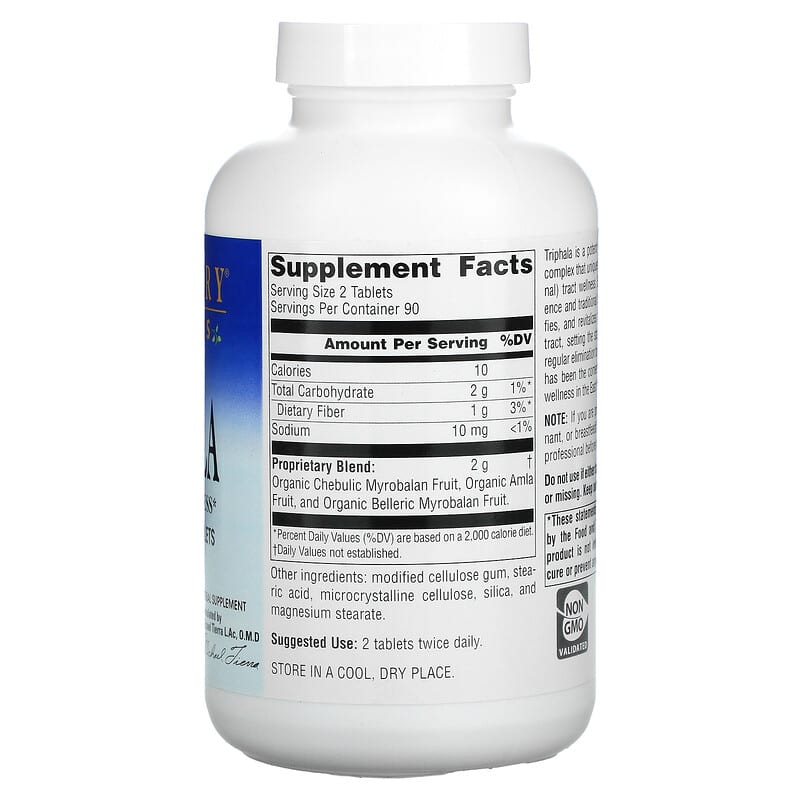 Planetary Herbals, Triphala, GI Tract Wellness, 1,000 mg, 180 Tablets 21078100669