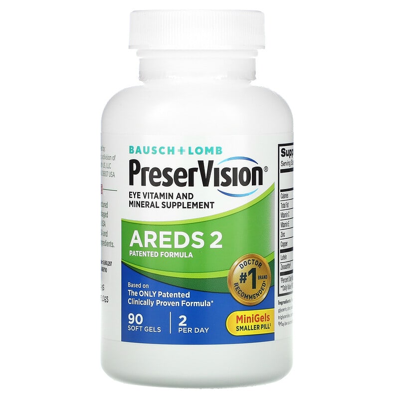 PreserVision, AREDS 2 Formula, 90 Soft Gels 324208697900