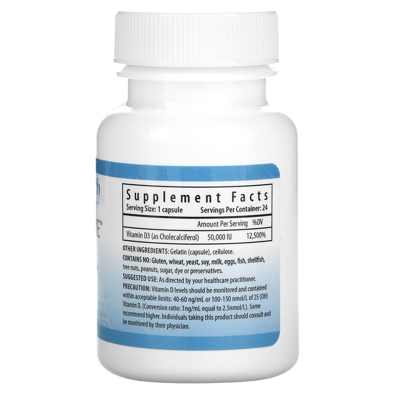 ProHealth Longevity, D3 Extreme, 50,000 IU, 24 Capsules 850023410245