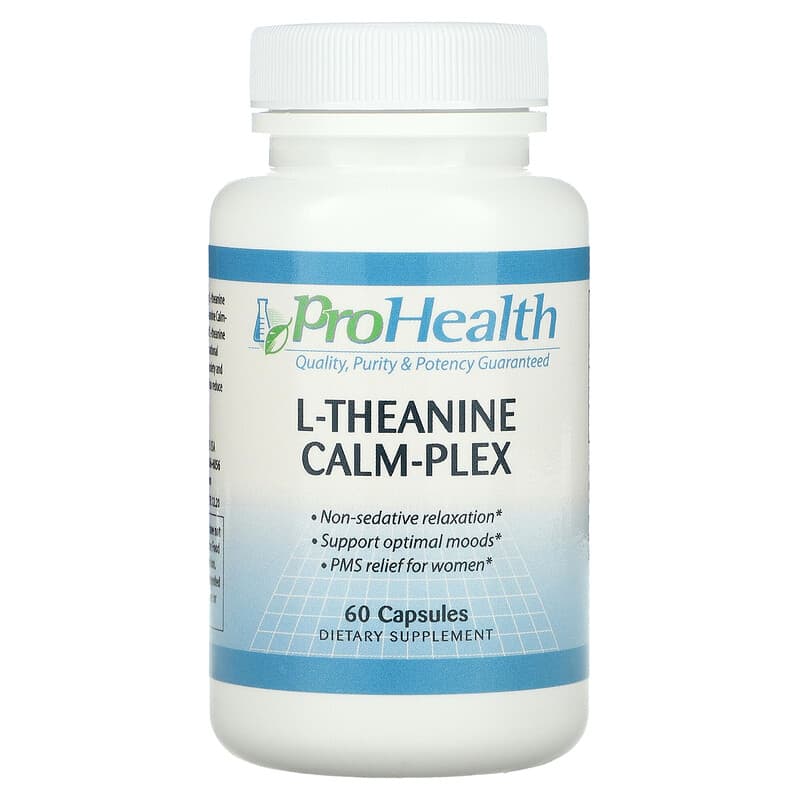 ProHealth Longevity L-Theanine Calm-Plex 60 Capsules 850023410443