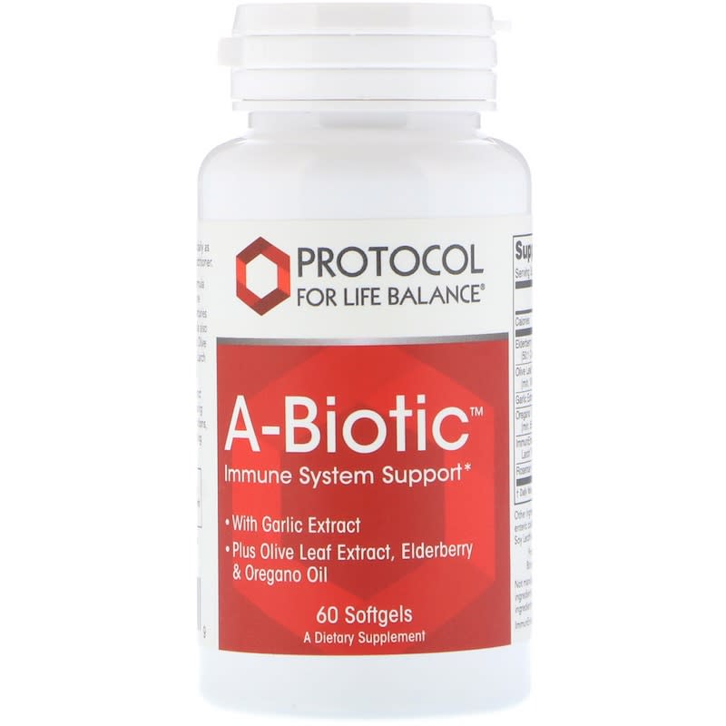 Protocol for Life Balance A-Biotic Immune System Support 60 Softgels 707359118119