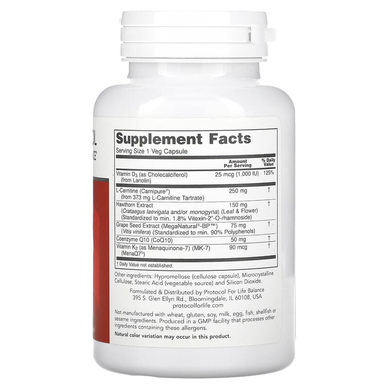 Protocol for Life Balance, Clinical Cardio-6, 90 Veg Capsules 707359133839