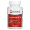 Protocol for Life Balance Enzymes-HCI 120 Capsules 707359129634