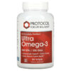 Protocol for Life Balance Molecularly Distilled Ultra Omega-3 500 EPA/250 DHA 180 Softgels 707359116627