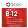 Protocol for Life Balance Nutri-Dose B-12 Mixed Berry 10,000 mcg 12 Vials 0.5 fl oz (15 ml) Each 707359104532