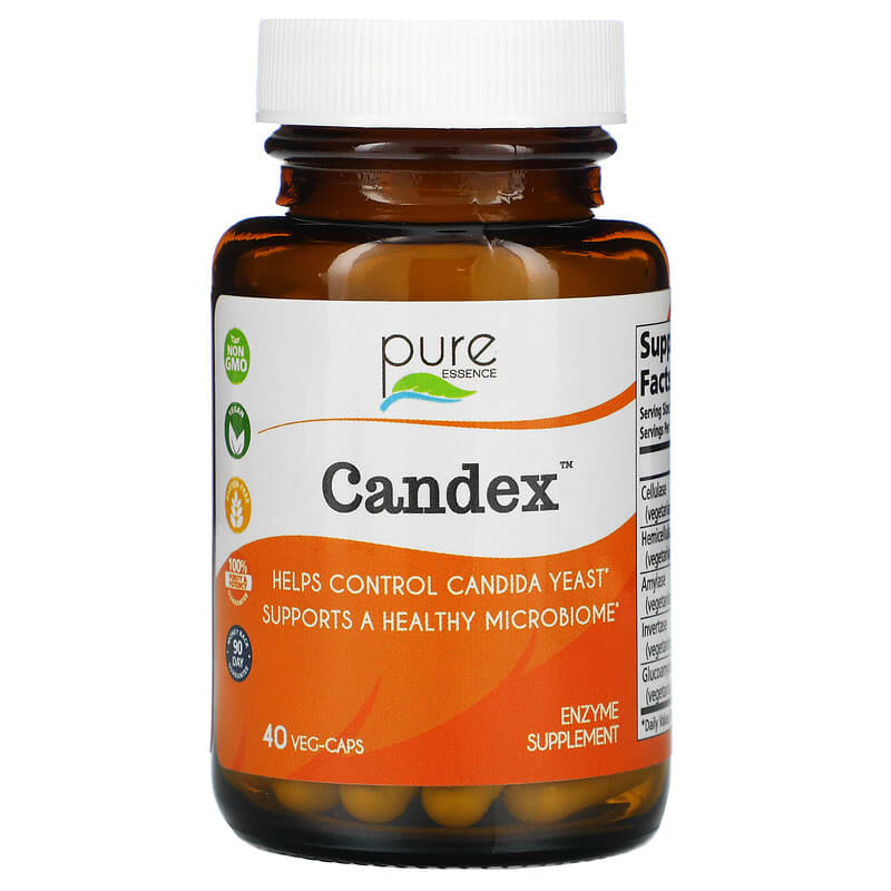 Pure Essence Candex 40 Veg-Caps 659670009013